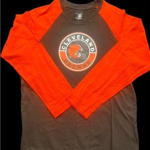 Men’s Cleveland Browns Long Sleeve Shirt Large/XL